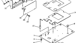 Лист 201-54-36140 Komatsu
