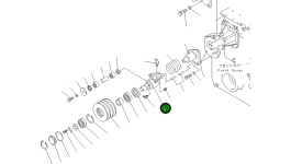 Кронштейн 6162-63-3414 Komatsu