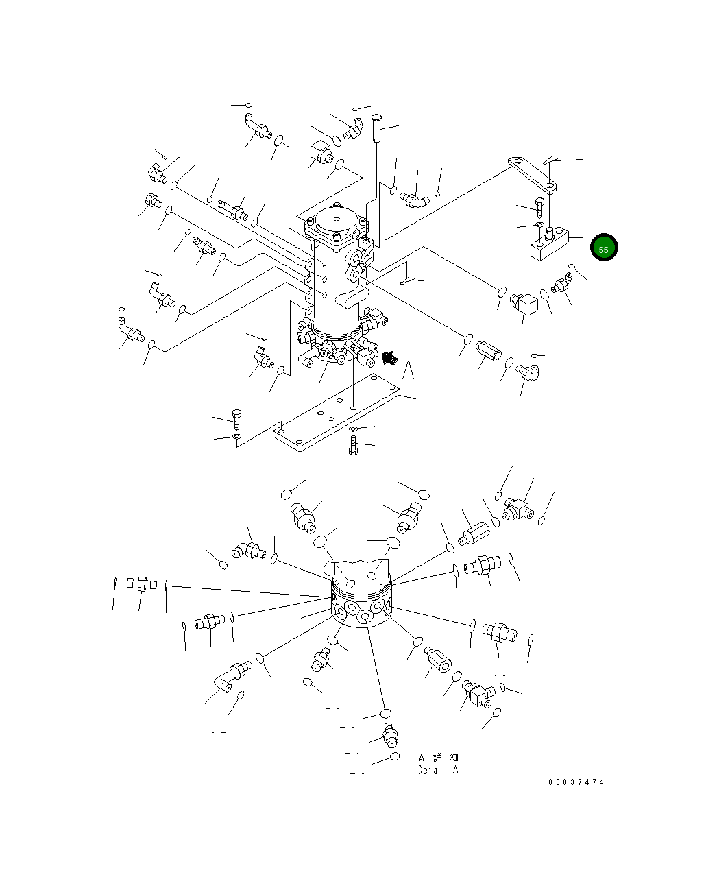 Кронштейн 22F-910-2360 Komatsu