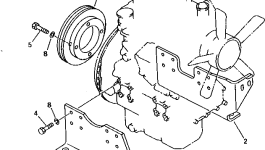 Кронштейн 268-20-31710 Komatsu
