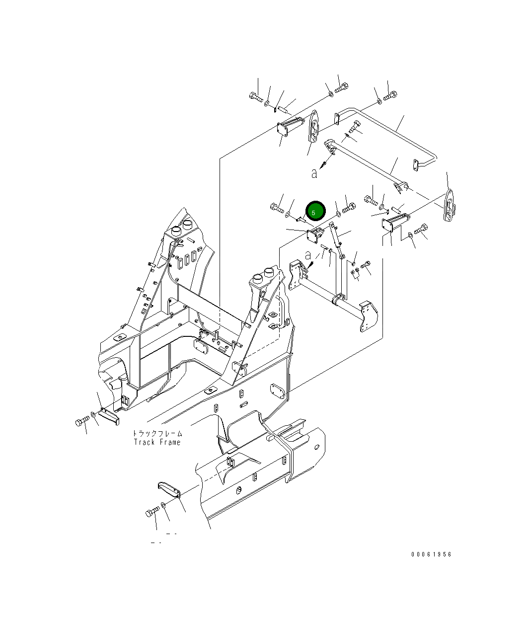 Палец 21R-70-11190 Komatsu