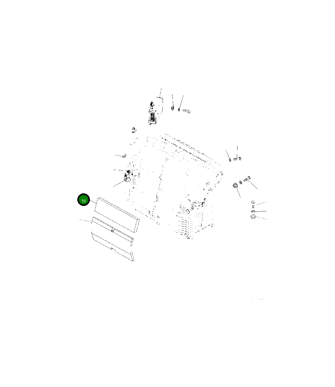 Лист 419-54-55480 Komatsu