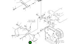 Кронштейн 6205-81-6270 Komatsu
