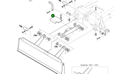 Кронштейн 195-01392 Komatsu