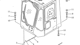 Лист 41E-56-11910 Komatsu