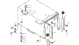 Лист 419-54-11190 Komatsu