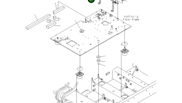 Кронштейн 209-06-77430 Komatsu