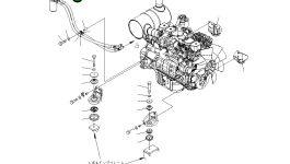 Кронштейн 22U-01-81370 Komatsu