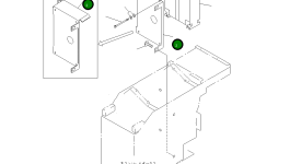 Кронштейн 425-06-22912 Komatsu