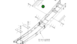 Кронштейн 8295-75-2361 Komatsu