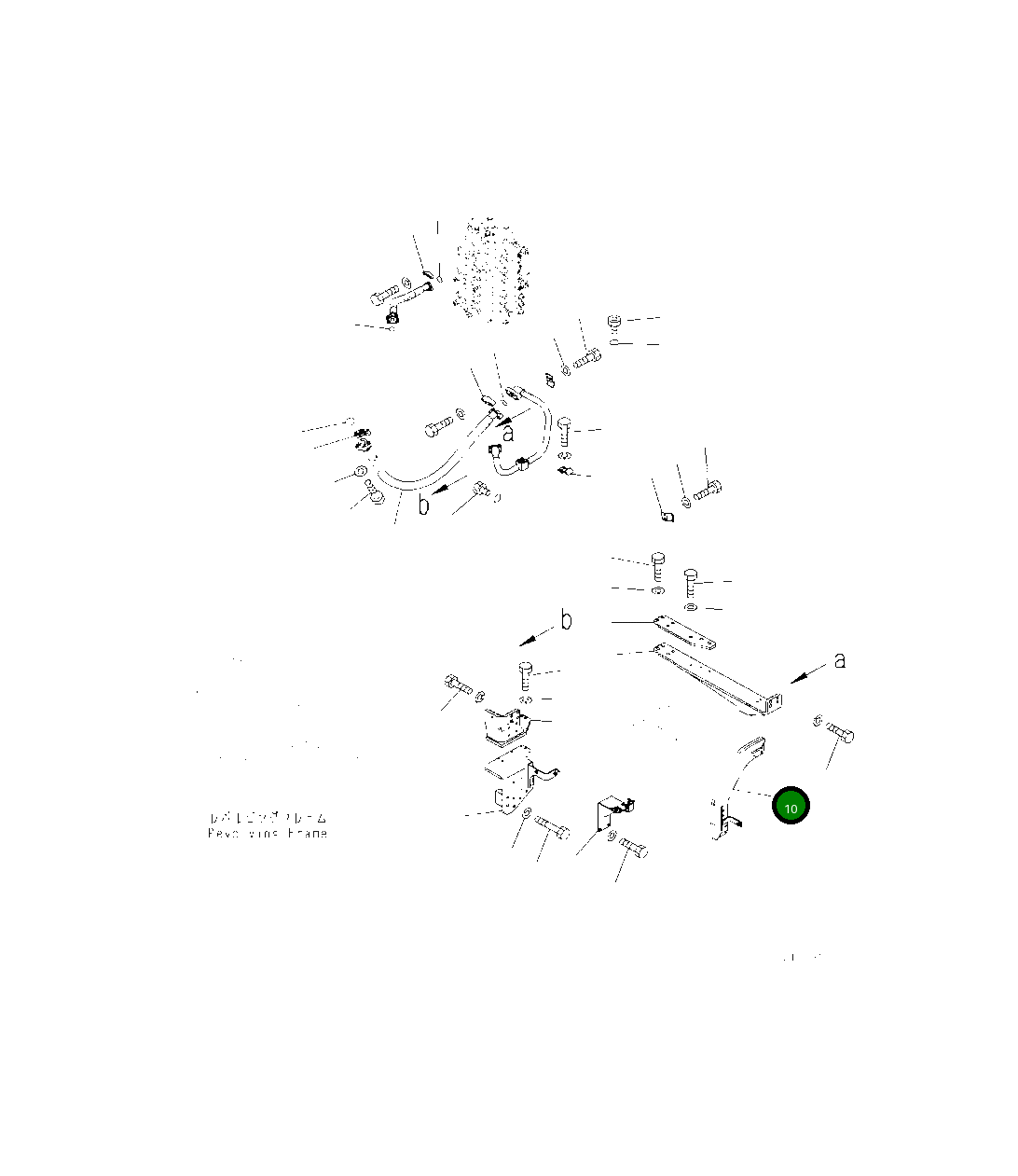 Кронштейн 208-62-21740 Komatsu