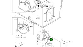 Лампа 8255-06-1750 Komatsu