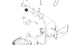 Клипса 22U-62-26260 Komatsu