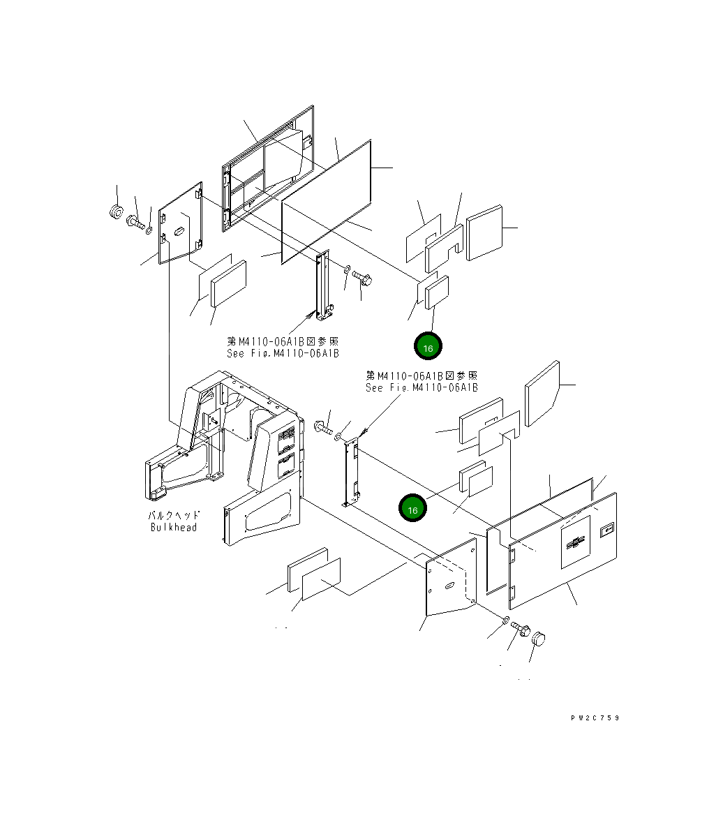 Лист 426-Z90-3790 Komatsu