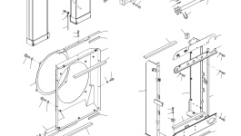 Масляный радиатор 20E-03-41190 Komatsu