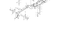 Палец 232-46-11711 Komatsu