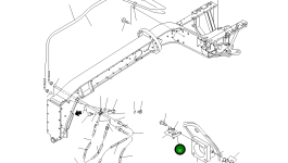 Клипса 23B-40-43210 Komatsu