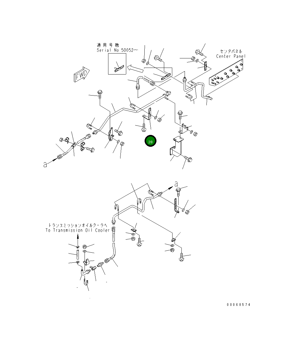Кронштейн 42C-Z89-1770 Komatsu