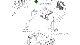 Кронштейн 17A-979-2441 Komatsu