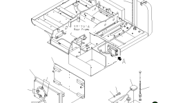 Кронштейн 8288-06-1370 Komatsu