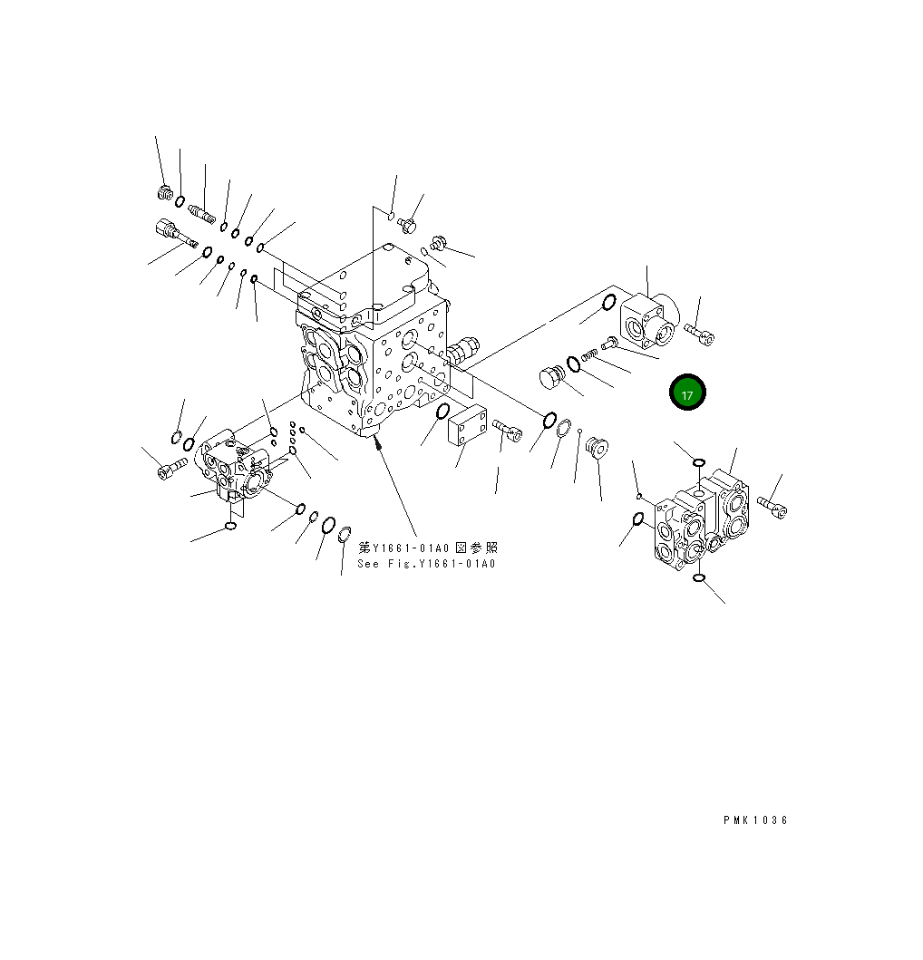 Обратный клапан TM3513-290 Komatsu