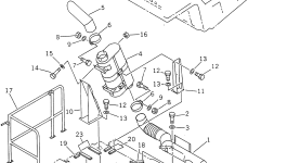 Кронштейн 569-84-42140 Komatsu