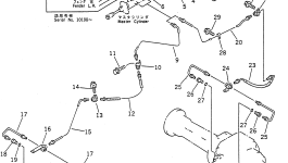 Трубка 42A-43-17230 Komatsu