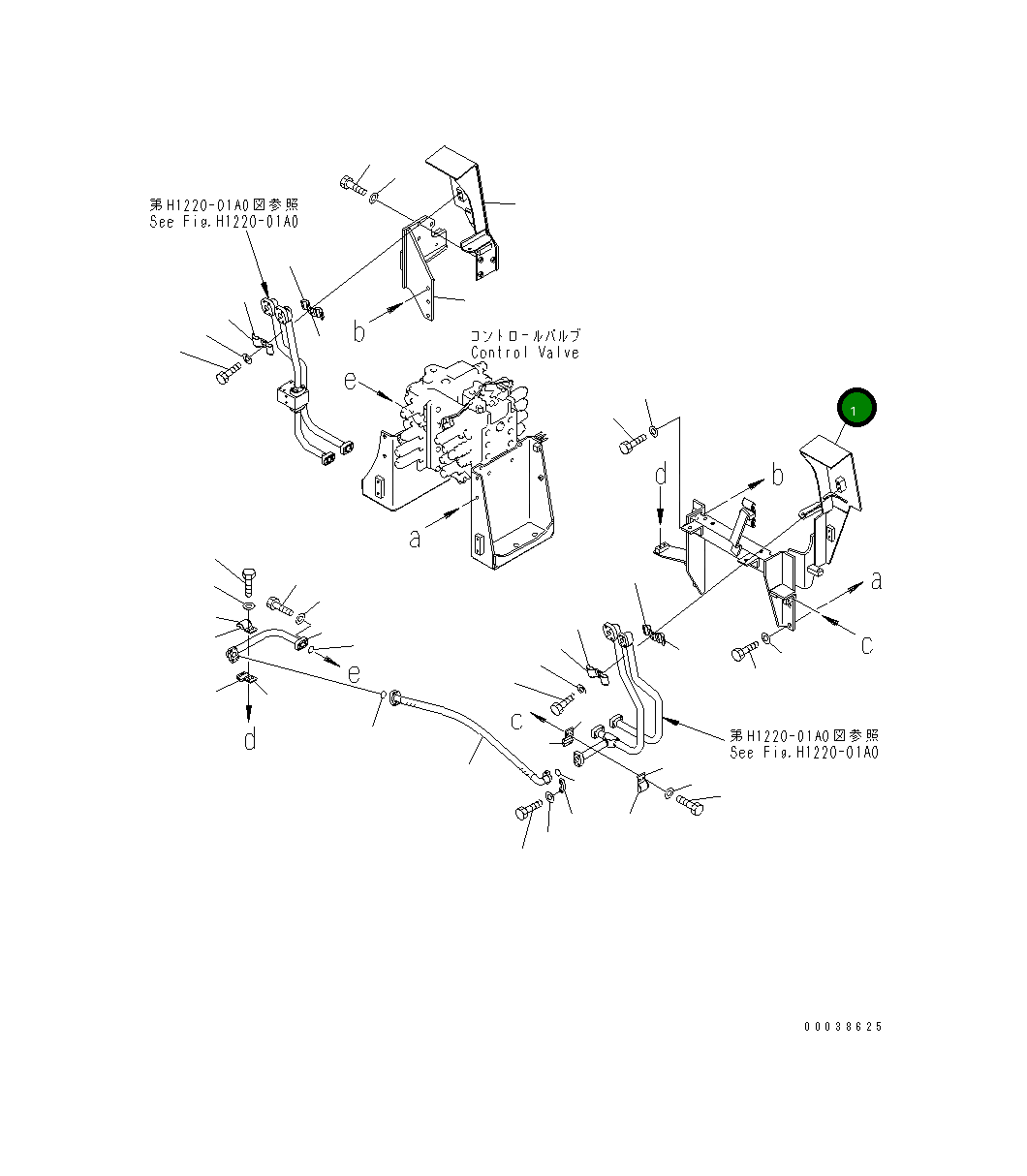 Кронштейн 21M-62-21171 Komatsu