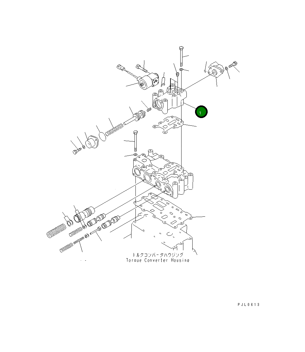 Корпус 711-66-16711 Komatsu