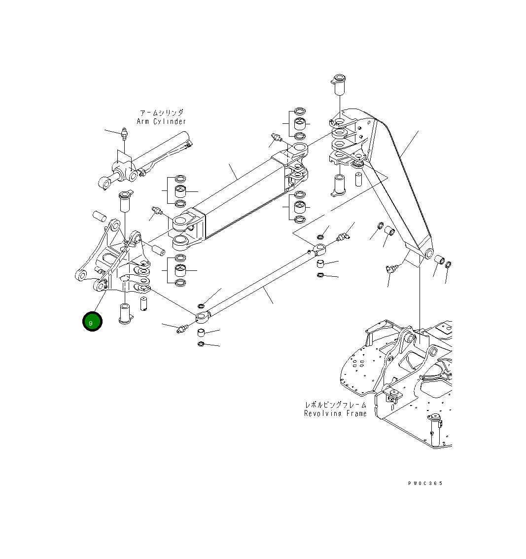 Кронштейн 20U-70-41711 Komatsu