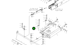 Палец 22F-910-2820 Komatsu