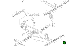 Палец 23D-27-11520 Komatsu
