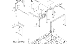 Лист 14S-54-11551 Komatsu