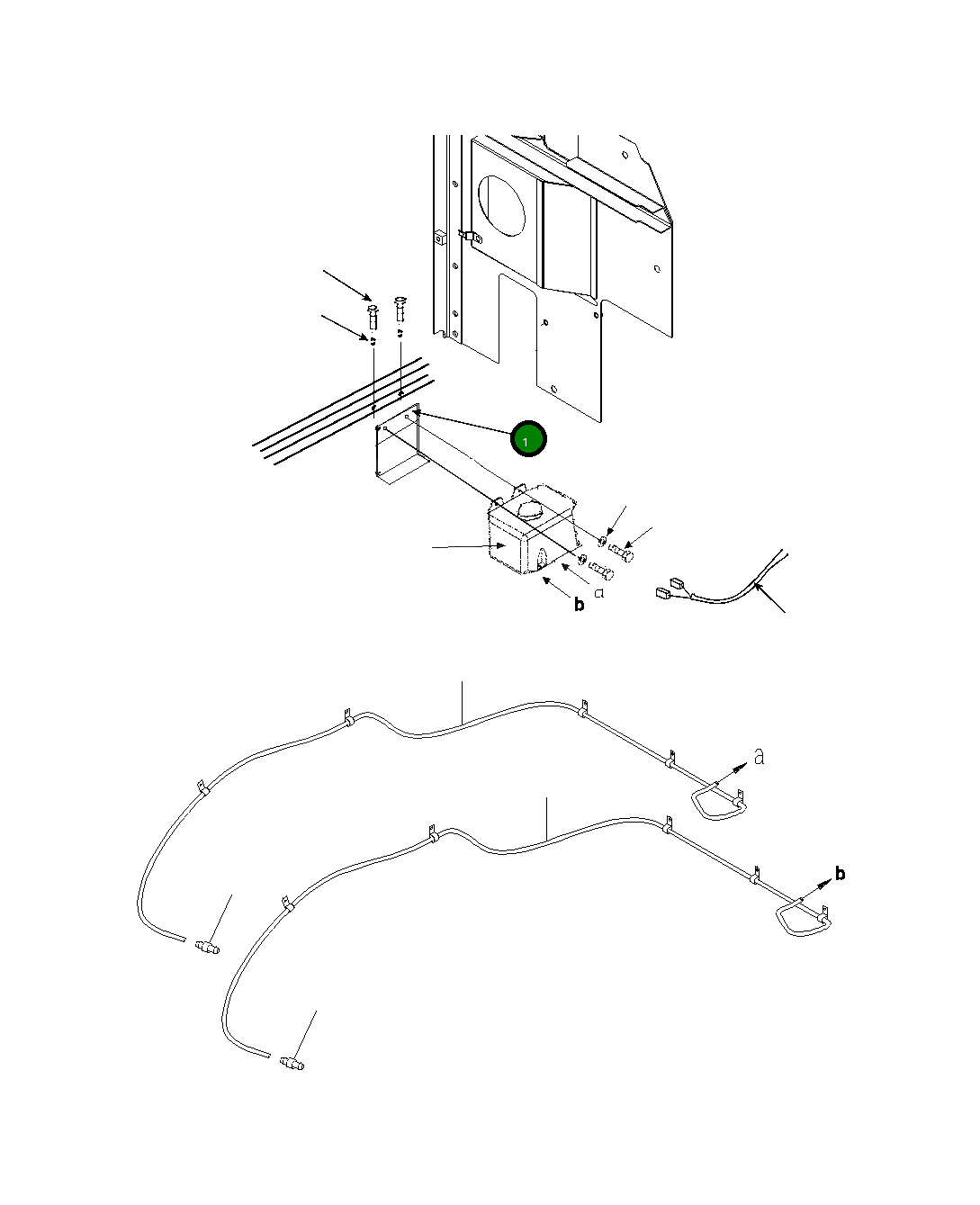 Кронштейн 207-06-71810 Komatsu