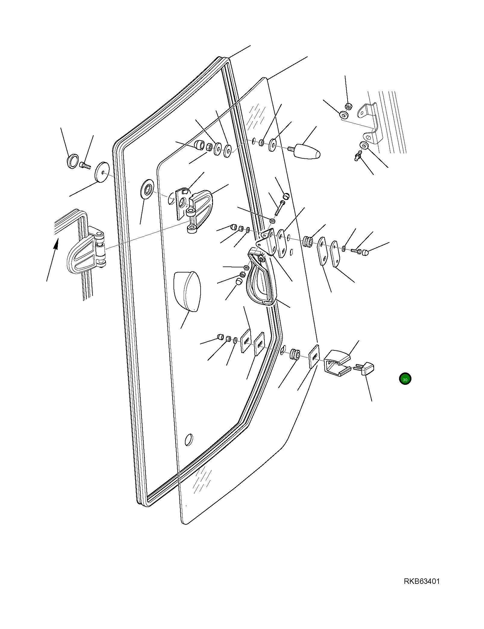 Крюк 42N-54-13910 Komatsu