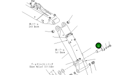Палец 21K-70-71370 Komatsu