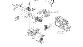 Кронштейн 6251-61-7160 Komatsu