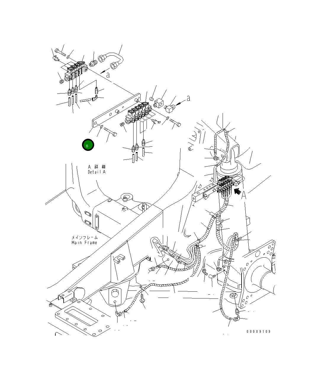 Кронштейн 569-95-84121 Komatsu