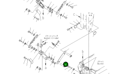 Палец 21T-70-67430 Komatsu