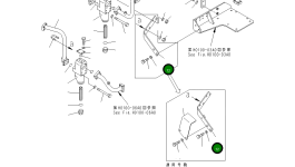 Кронштейн 569-61-82222 Komatsu
