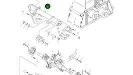 Кронштейн 8288-70-1512 Komatsu