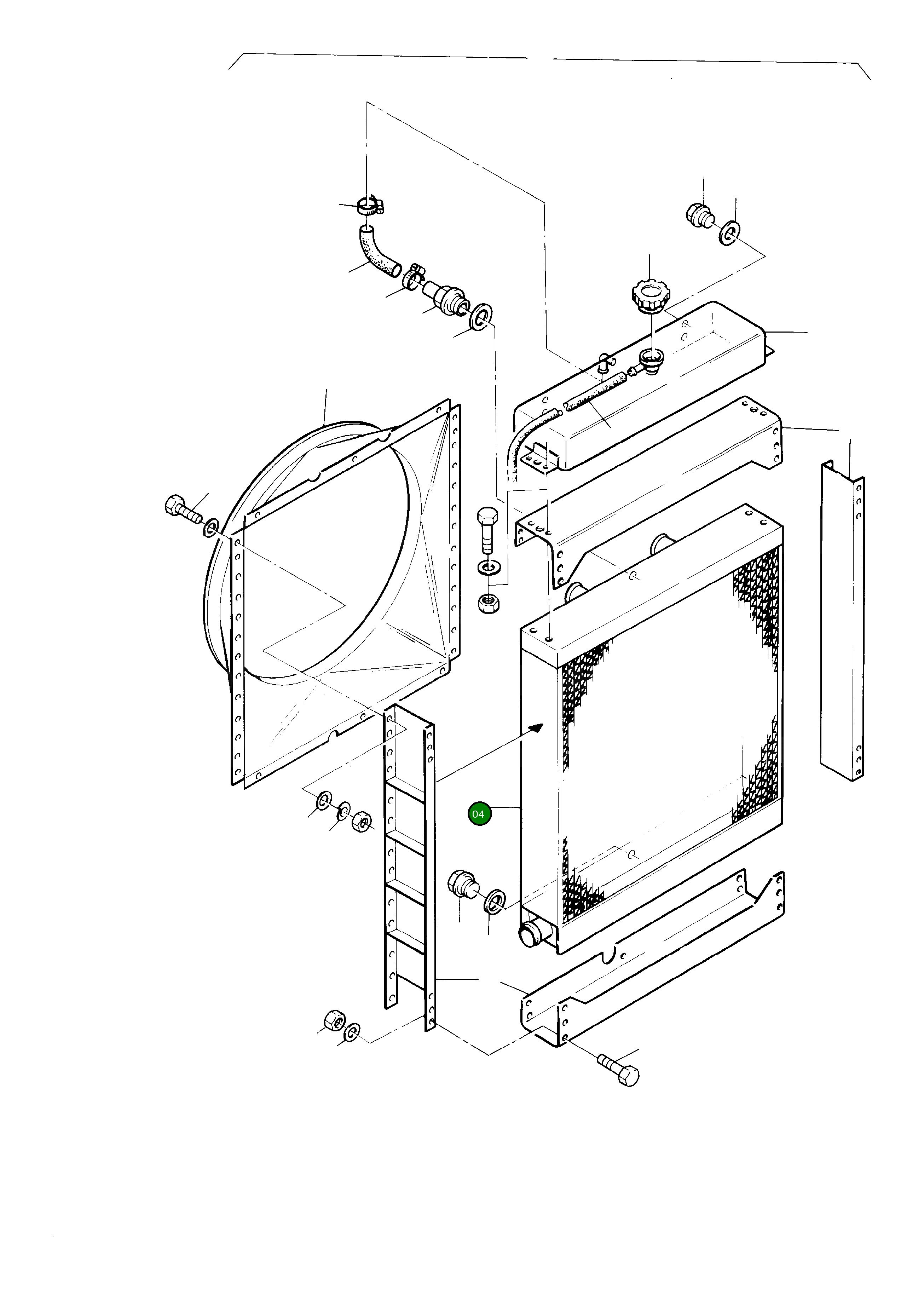 Крышка 697 473 73 Komatsu