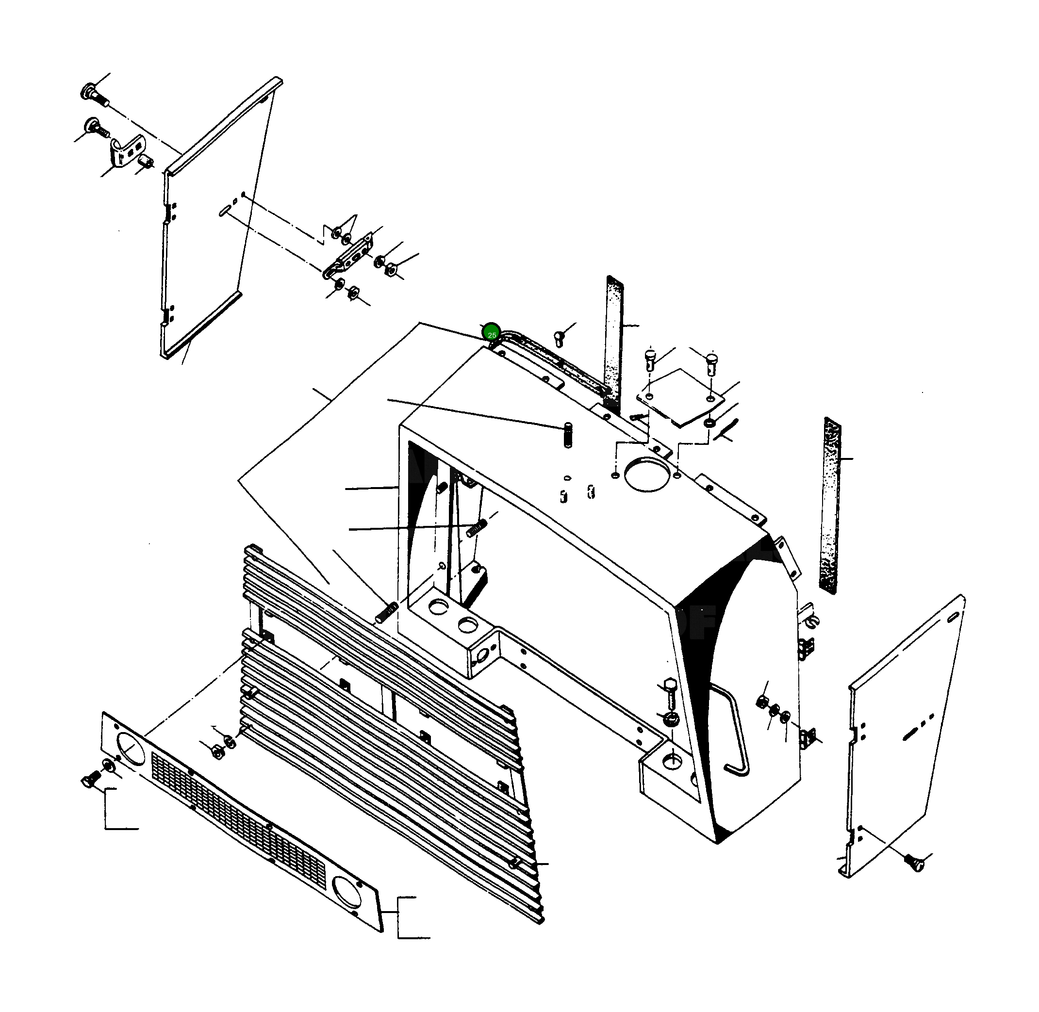 Лента 2998409M1 Komatsu