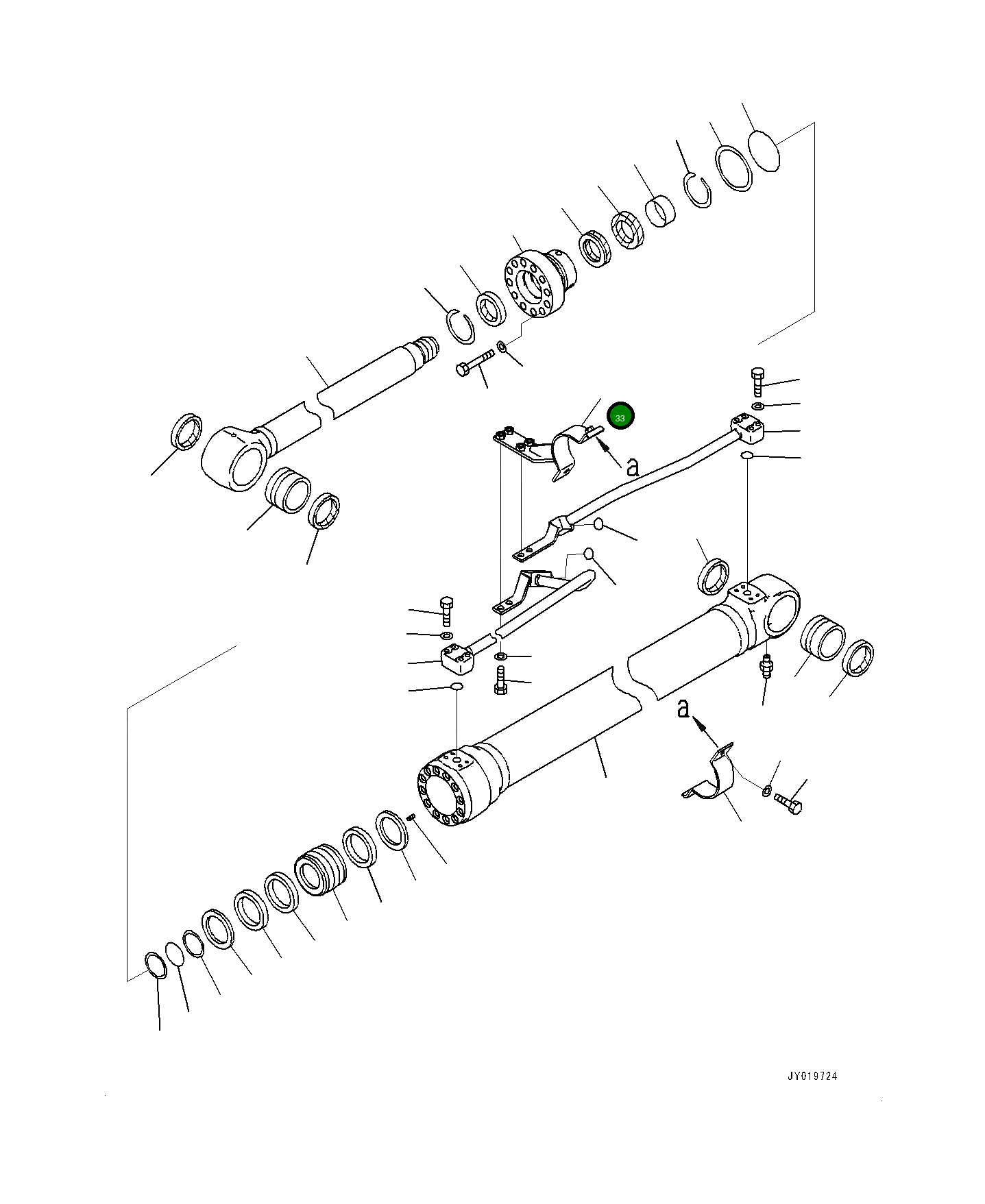 Кронштейн 707-88-25110 Komatsu