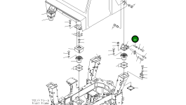 Палец 56B-54-16890 Komatsu
