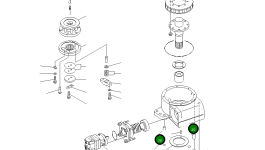 Палец 232-71-13151 Komatsu