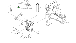 Палец 22J-70-R5430 Komatsu