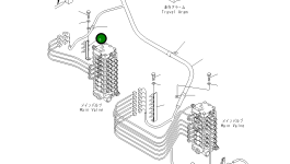 Кронштейн 8288-06-1240 Komatsu