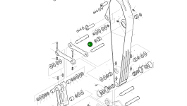 Палец 2123-2351A Komatsu