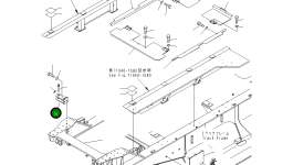 Кронштейн 8287-70-2921 Komatsu